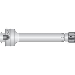 STD ARBOR 001 SERIES MOD SHK ALVAN REPLACEABLE HEAD MANDREL - Industrial Tool & Supply