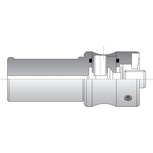 CYLINDRICAL BASIC SHANK ALVAN MODULAR SHANK - Exact Industrial Supply