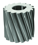 2-1/2 x 1-1/2 x 1 - HSS - Plain Milling Cutter - Light Duty - 14T - TiAlN Coated - Industrial Tool & Supply