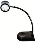 7 LED Spot Light  Dimmable  17" Flexible Gooseneck Arm  Desk Base - Industrial Tool & Supply