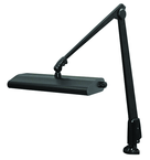 Broad Area Coverage LED Task Light  Dimmable  41" Floatng Arm  Clamp - Industrial Tool & Supply