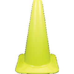 18″ Fluorescent Lime Cone - Industrial Tool & Supply