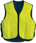 Cooling Vest - Size XL - Lime - Industrial Tool & Supply