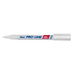 Pro-Line Fine Line Marker - Model 96871 - White - Industrial Tool & Supply