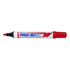 Pro Wash Marker W - Model 97032 - Red - Industrial Tool & Supply