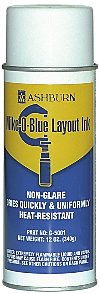 Mike-O-Blue Layout Ink - #G-50081-05 - 5 Gallon Container - Industrial Tool & Supply