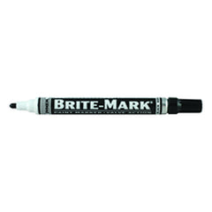 Brite-Mark Paint Marker - Oil Based - Black - Industrial Tool & Supply