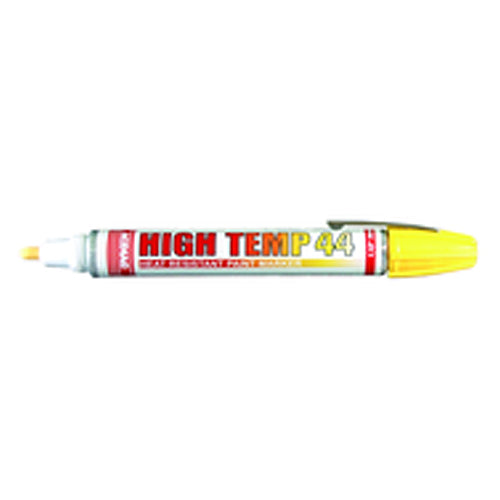 High Temperature AM 44 Marker - Felt Tip - Yellow - Industrial Tool & Supply