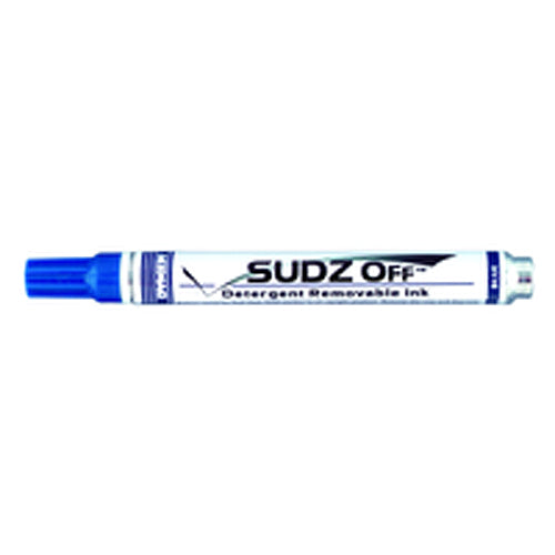 Sudz Off Marker - Medium - Blue - Industrial Tool & Supply