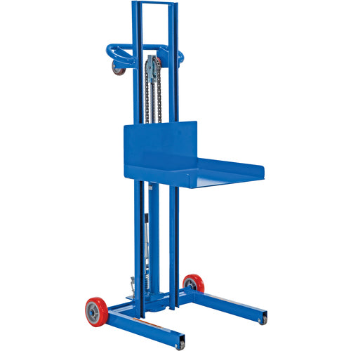 Low Profile Foot Pump Lift Fixed Wheel - Exact Industrial Supply