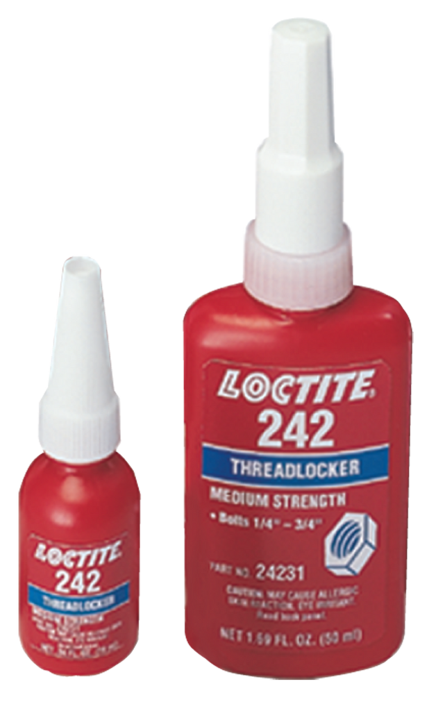 242 Medium Strength Removeable Threadlocker - 50 ml - Industrial Tool & Supply