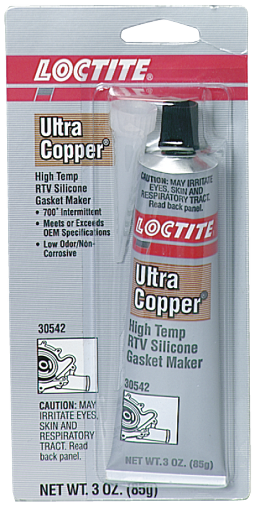 5920 Copper High Temp RTV Silicone - 11 oz - Industrial Tool & Supply