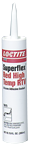 SuperFlex Red Hi-Temp RTV Silicone - 11 oz - Industrial Tool & Supply