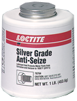 Silver Grade Anti-Seize Brush Can - 1 lb - Industrial Tool & Supply