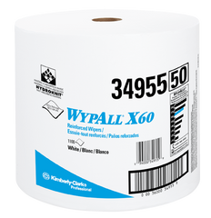 12.5 x 13.4'' - Package of 1100 - WypAll X60 Jumbo Roll - Industrial Tool & Supply