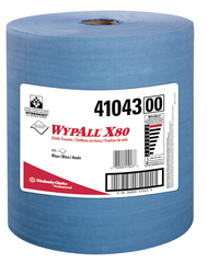 12.5 x 13.4'' - Package of 475 - WypAll X80 Jumbo Roll - Industrial Tool & Supply