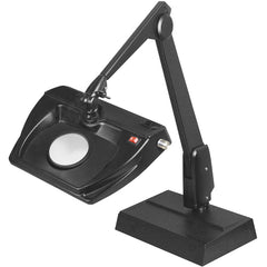5X Desk Mag Lamp-Black - Exact Industrial Supply