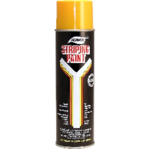 20oz Solvent Based Striping Spray Paint Traffic Yellow - Industrial Tool & Supply