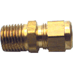 Model CRM0404–1/4″ Hose Inside Diameter–1/4″ MPT Thread - Rigid Fitting - Industrial Tool & Supply