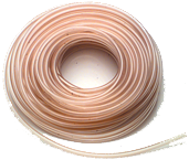 #PV064100 - 3/8 OD - Clear Polyvinyl - Tubing-100 Feet per Reel - Industrial Tool & Supply