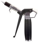 #TYP2501CS - Chrome Plated High Flow - Typhoon Air Blow Gun - Industrial Tool & Supply