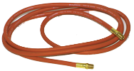 #0450 - 1/4'' ID x 50 Feet - 2 Male Fitting(s) - Air Hose with Fittings - Industrial Tool & Supply