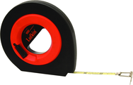 #HYT100 - 3/8" x 100' - Hi-Viz® Speedwinder® Steel Tape Measure - Industrial Tool & Supply