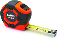 Tape Measure; 1" x 25'; Hi-Viz Orange - Industrial Tool & Supply