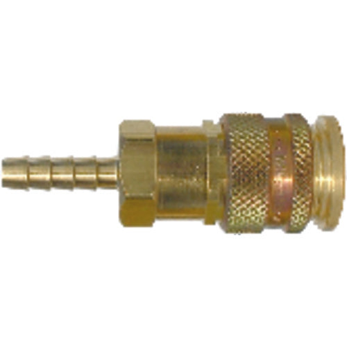 Model 1106–1/4″ Hose Barb–1/4″ Body Size - Megaflow High Flow Connector - Industrial Tool & Supply