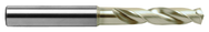 0.60mm Dia. X 38mm OAL- Stub-Powder Metal- HSCO-Drill -TiN+TiCN Coated - Industrial Tool & Supply
