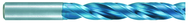 3.7mm Dia. - X 80mm OAL - 5XD-Carbide-Drill-Aqua EX Coated - Industrial Tool & Supply