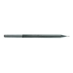 1/4 Dia. x 4 Overall Length 4-Flute Square End Solid Carbide SE End Mill-Round Shank-Center Cut-Amorphous Diamond - Industrial Tool & Supply