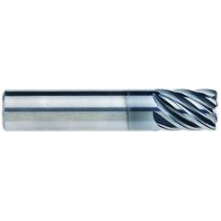 1/2" Dia. - 5/8" LOC - 2-1/2" OAL - 7 FL Carbide End Mill - AlCrNx - Industrial Tool & Supply