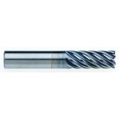 10mm Dia. - 22mm LOC - 72mm OAL - 7 FL Carbide End Mill - AlCrNx - Industrial Tool & Supply