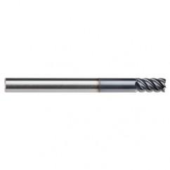 3/16" Dia. - 9/16 LOC - 2" OAL - 5 FL Carbide End Mill-AlTiN-x - Industrial Tool & Supply