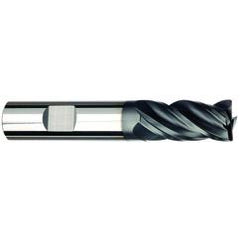 13/32X1 4FL SQ ENDMILL W/FLAT TIN - Industrial Tool & Supply
