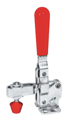 #210-SR Vertical with Release Lever Catch Solid Style; 750 lbs Holding Capacity - Toggle Clamp - Industrial Tool & Supply