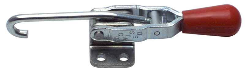 #381 Hook Pull Action Hook Style; 1;000 lbs Holding Capacity - Toggle Clamp - Industrial Tool & Supply