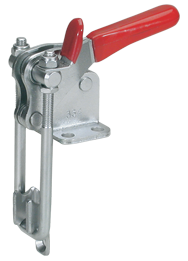 #334 Vertical Latch Pull Action Latch Style; 1;000 lbs Holding Capacity - Toggle Clamp - Industrial Tool & Supply