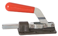 #607-SQ Reverse Handle Action Plunger Style; 800 lbs Holding Capacity - Toggle Clamp - Industrial Tool & Supply