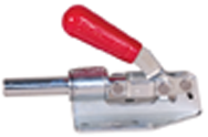 #610 Reverse Handle Action Plunger Style; 800 lbs Holding Capacity - Toggle Clamp - Industrial Tool & Supply