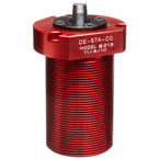 Round Threaded Body Pneumatic Swing Cylinder - #8215-LA .50'' Vertical Clamp Stroke - RH Swing - Industrial Tool & Supply