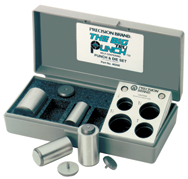 Big Tru-Punch Punch & Die Set - #40200; 1-1/4'' Maximum OD; .010'' Maximum Material Thickness - Industrial Tool & Supply