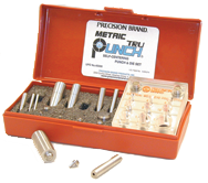 Metric 10 Tru-Punch Punch & Die Set - #40300; 20mm Maximum OD; .25mm Maximum Material Thickness - Industrial Tool & Supply