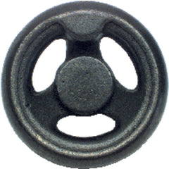 Cast Iron Hand Wheel (No Holes) - 3″ Wheel Diameter, 1″ Hub Diameter - Industrial Tool & Supply