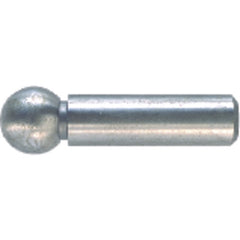 Model 826721–1/2″ Ball Diameter–1/4″ Shank Diameter - Press Fit Tooling Ball - Industrial Tool & Supply