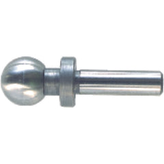 Model 826806–1/4″ Ball Diameter–1/8″ Shank Diameter - Press Fit Shoulder Tooling Ball - Industrial Tool & Supply