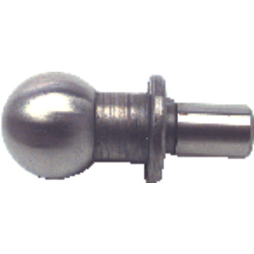 Model 826875–1/2″ Ball Diameter–1/4″ Shank Diameter - Tapped Toolmaker's Construction Ball - Industrial Tool & Supply
