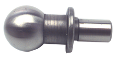 #826887 - 12mm Ball Diameter - 6mm Shank Diameter - No-Hole Toolmaker's Construction Ball - Industrial Tool & Supply