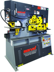 71 Ton - 12" Throat - 7.5HP, 440V, 3PH Motor Dual Cylinder Complete Integrated Ironworker - Industrial Tool & Supply